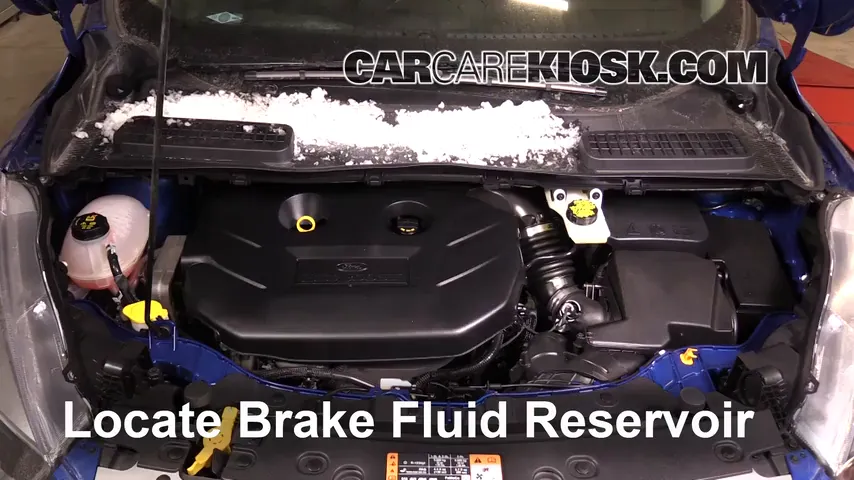 Transmission Fluid Level Check 2017 Ford Escape SE 2.0L 4 Cyl. Turbo